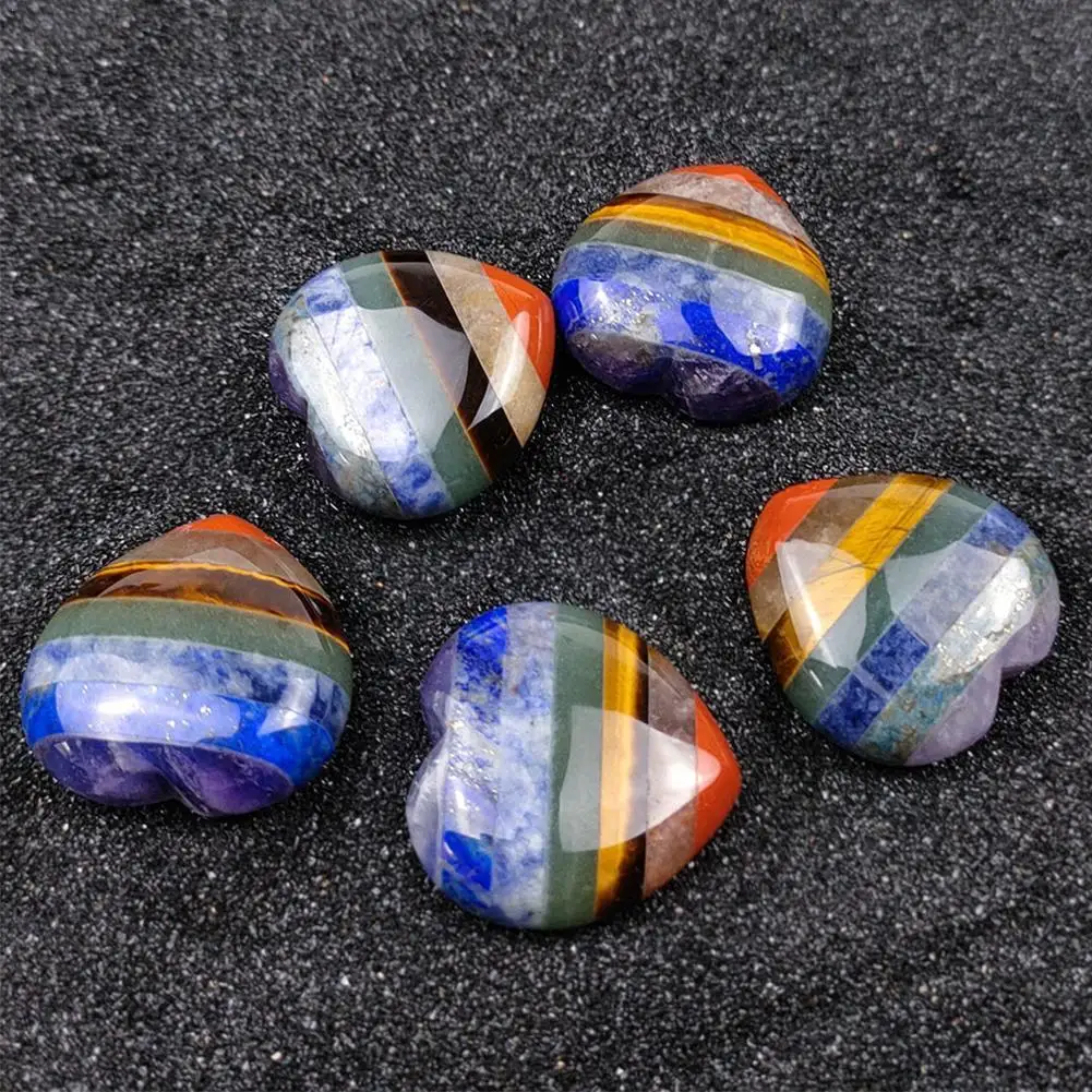 

1PC New Natural Rose Quartz Crystal Healing Gemstone Fashion Palm Heart DIY Quartz Jewelry Accessories Crafts Home Decoration