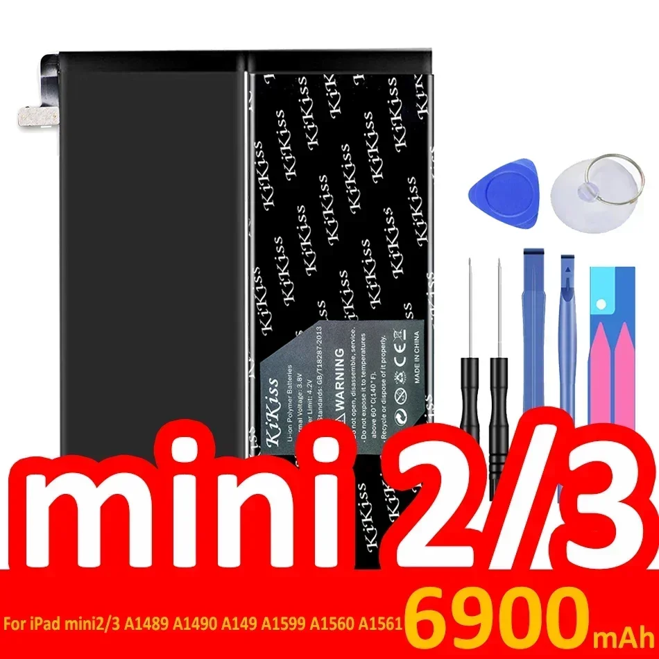 Аккумулятор для планшета Apple IPad Mini 1 2 3 4 Ipad Mini1 Mini2 Mini3 Mini4 сменный аккумулятор A1512 A1489