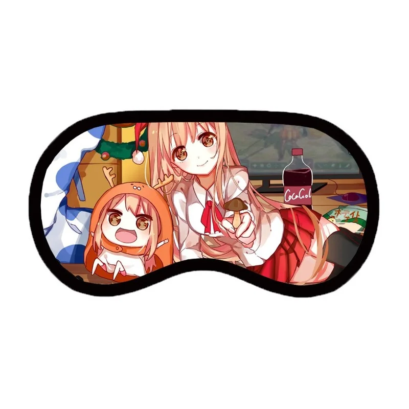 Аниме игра глаз патч Himouto! Повязка на глаза с принтом Умару-Чан для сна
