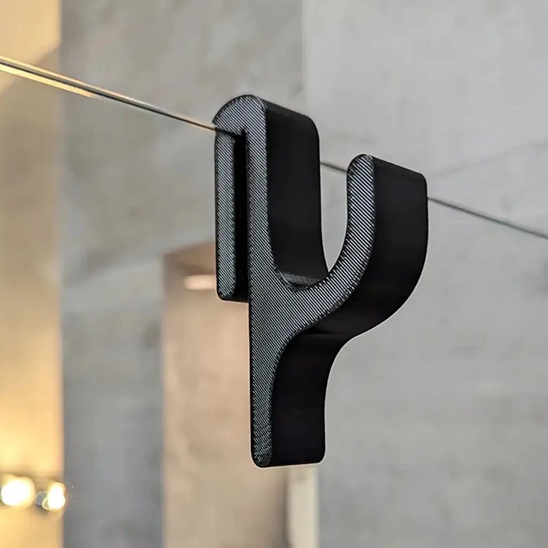 

3D крючок для полотенец HELTC для душевой двери 8 мм