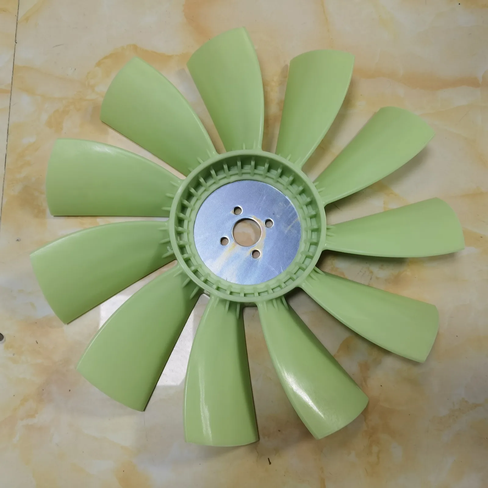 

Excavator Parts V3800 Engine Fan Blade 4 Installing Holes 11 Blades