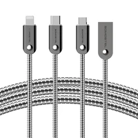 china cable usb data 2 4 a fast charge and quick transmission alloy material cables para celular usb data cable