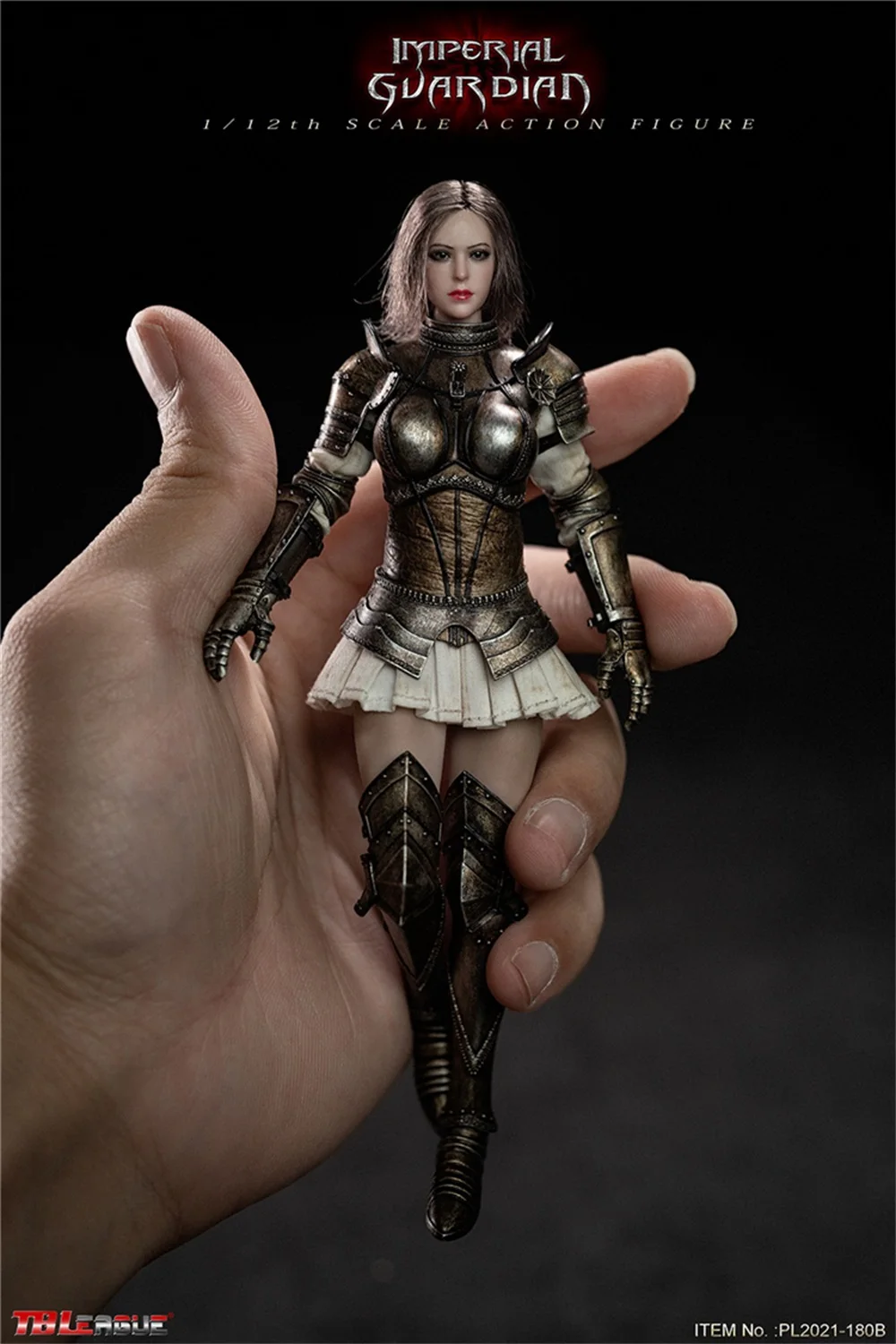 Полноразмерный подвижный прорезиненный корпус TBLeague PL2021-180 Scale 1/12 Female Imperial Guard Warrior