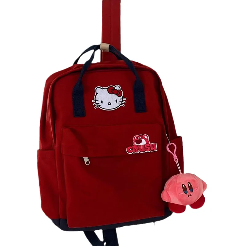 

Kawaii Sanrio Anime Hello Kitty Backpack Large Capacity Waterproof Portable Student Storage Backpack Backpack Birthday Gift
