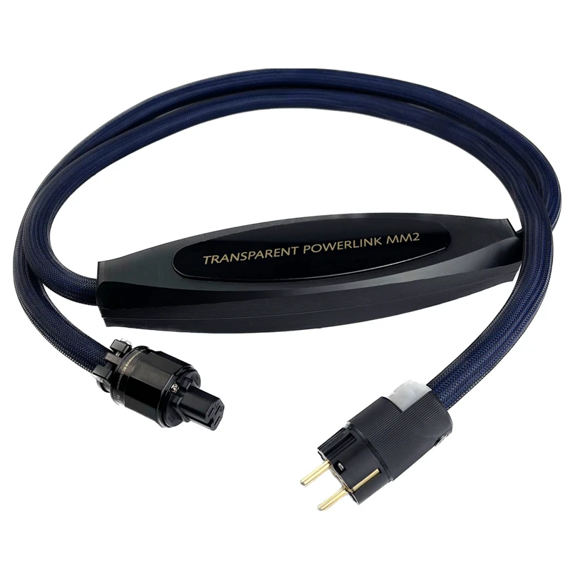 

HiFi Audio Power Cable TRANSPARENT POWERLINK MM2 AC Power Cord US & EU Plug