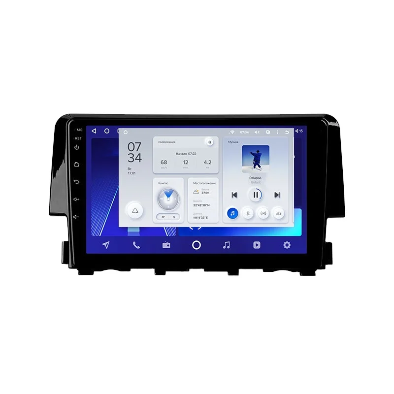 

Автомагнитола TEYES X1 для Honda Civic, мультимедийная стерео-система на Android 10, без DVD, с GPS, видеоплеером, для Honda Civic 10, FC, FK, 2015-2020, типоразмер 2 din