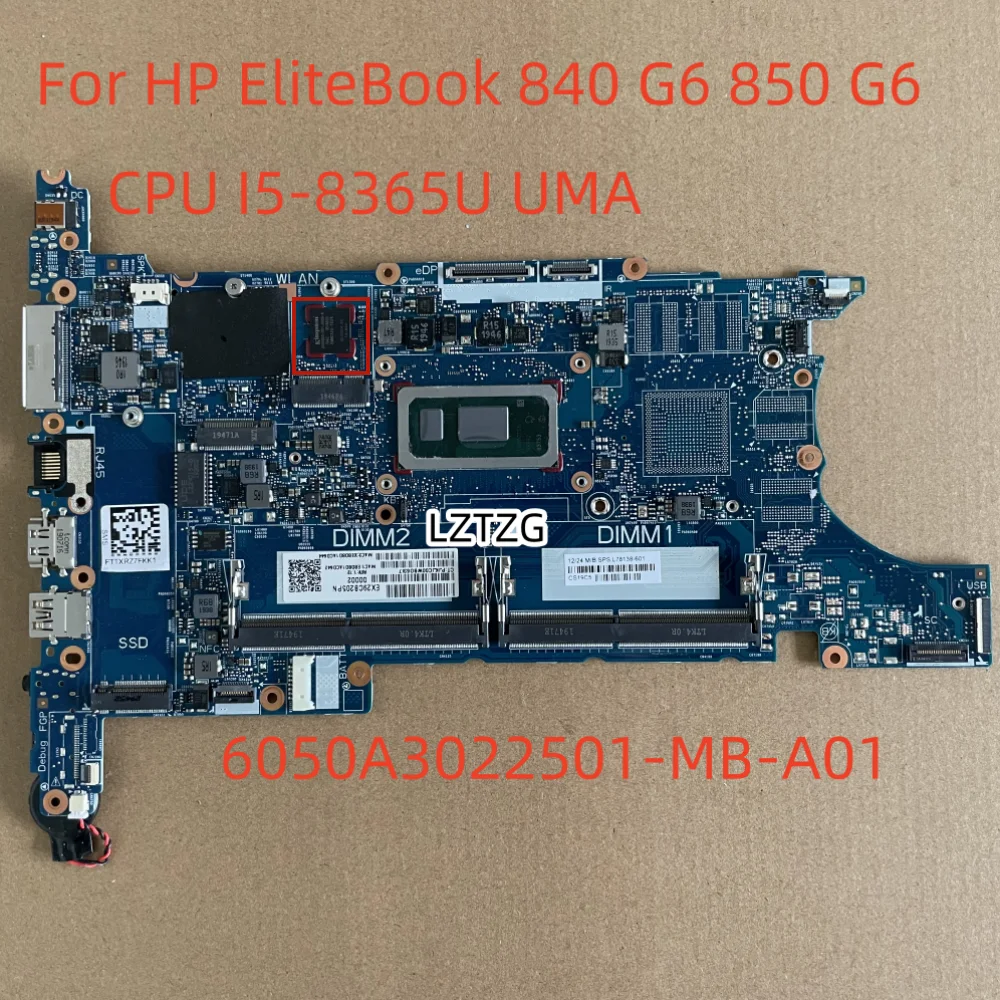 

Материнская плата для ноутбука HP EliteBook 840 G6 850 G6 6050A3022501-MB-A01