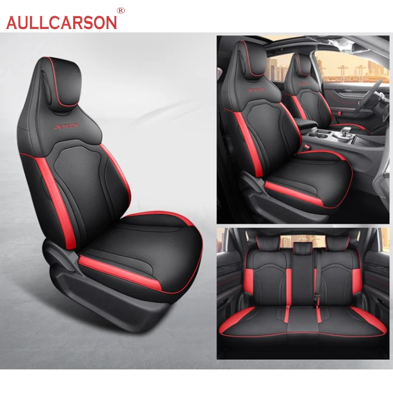 

Кожаный чехол для автомобильного сиденья Chery Jetour Dashing 2023 2024, полный стиль, салонная подушка безопасности, совместимые аксессуары