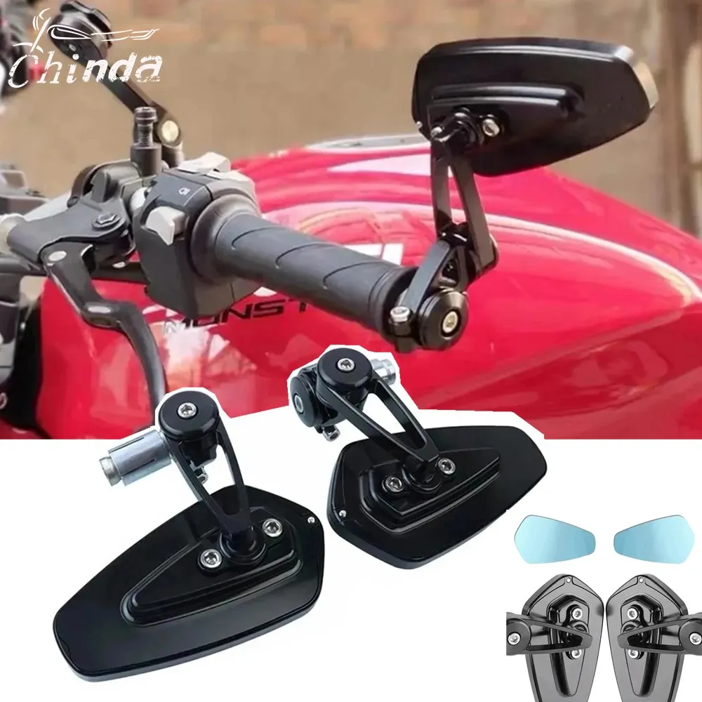 Мотоциклетное зеркало на Руль с ЧПУ для Benelli 502C 502 C 502c c 2019-2023