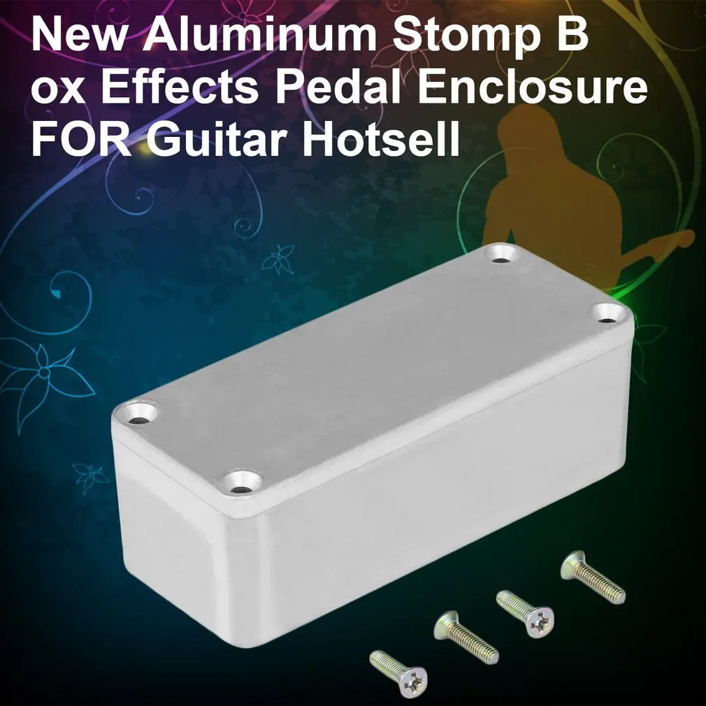 

2022 For Guitar Effect Style Cases Holder Aluminum Musical Instruments Kit Cable Stomp Box Effects Pedal Enclosure Fast Delivery