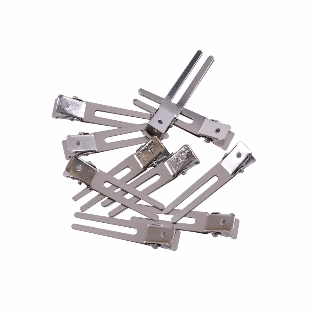 

10 шт., заколки-КРОКОДИЛЬЧИКИ для волос, 45 мм