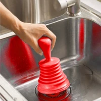 kitchen sink pipeline dredge suction cup air power bathroom drain pipe dredge press plungers unblocker cleaning tool