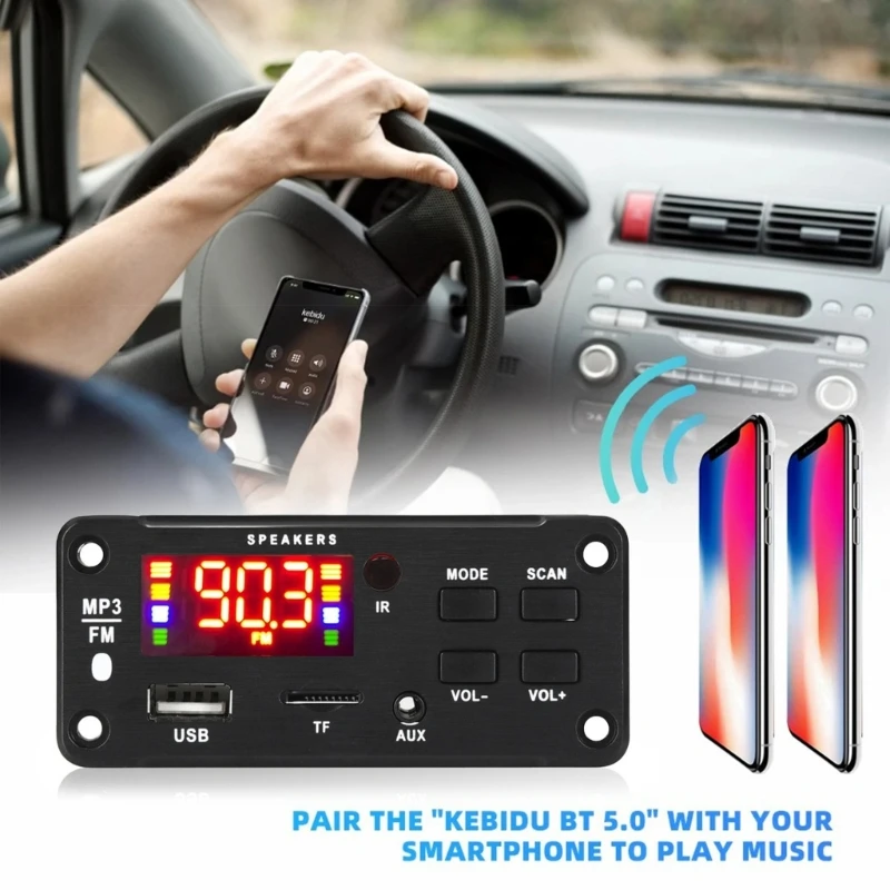 Усилитель 2x25 Вт беспроводной USB-модуль декодирования поддержка USB TF-карты AUX