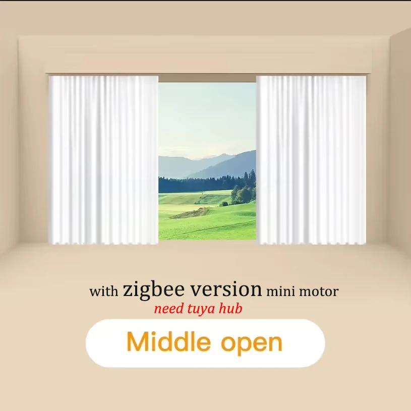 Электрический умный мотор для штор BULIAN Tuya Zigbee
