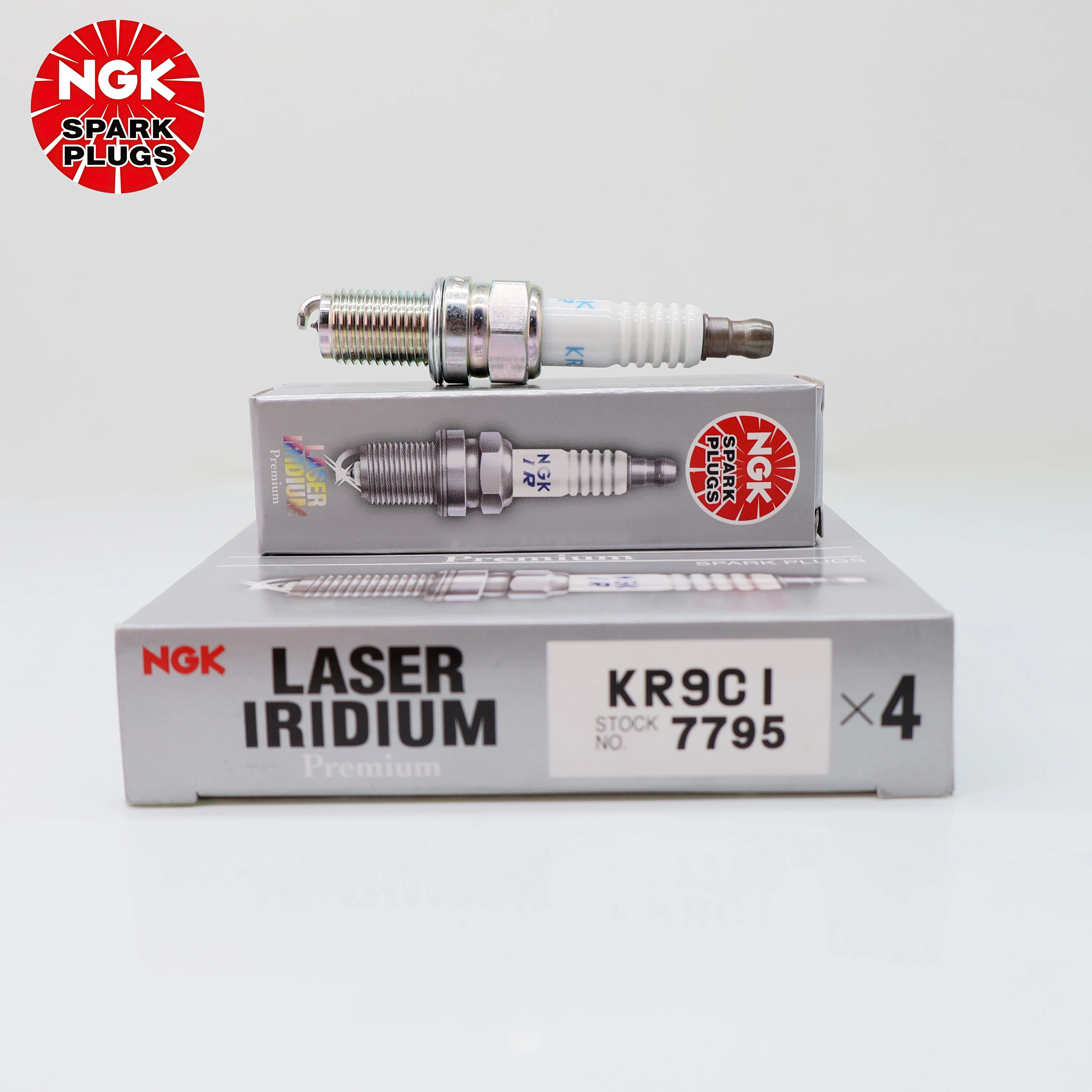 Оригинальная свеча зажигания NGK Laser Iridium KR9CI 7795 для BMW, MINI OEM: 11127675485, 12127699116, 12127728635, 7675485 (art.: 3920dbb67d3a3) - 3920dbb67d3a3
