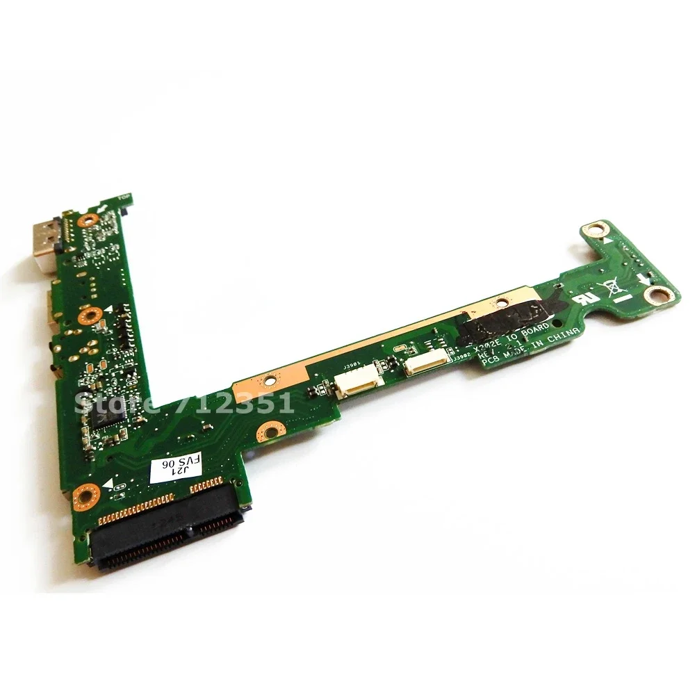 Б/у X202E IO BOARD REV 2.1 для ASUS S200E X201E X202 X201 S200 USB AUDIO SD CARD Test 100% ОК