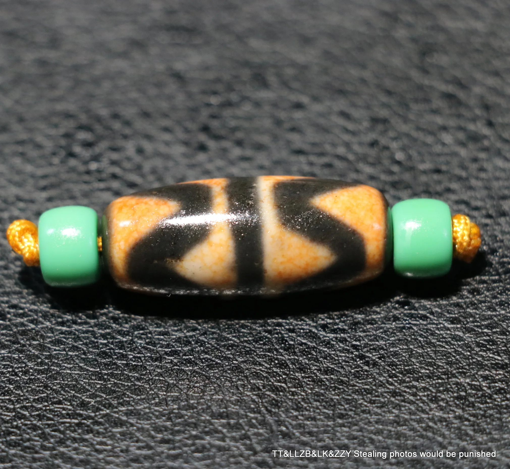 Волшебная энергия Тибетский Топ Старый Агат двойные тигровые зубы бусины дзи