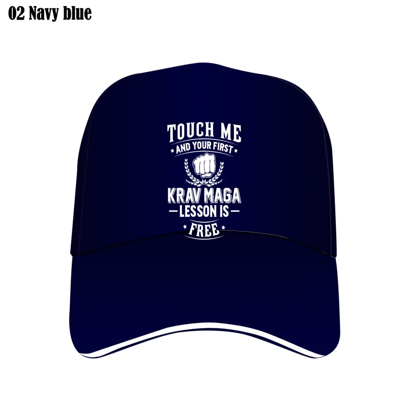 

Забавная мужская шляпа на заказ, женские новые головные уборы с купюрами Krav Maga, ваш первый урок, Бесплатная индивидуальная шляпа 011269