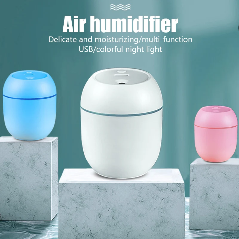 Портативный диффузор для ароматерапии 250 мл светодиодный Ночная лампа