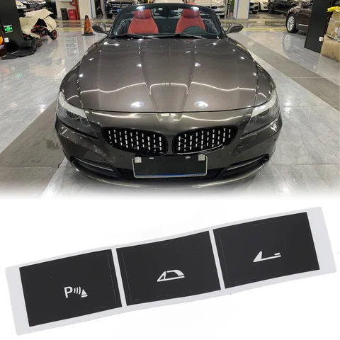 Для BMW Z4 E89 2009 ~ 2016 наклейка автозапчасти черные автомобильные аксессуары виниловая замена легко установить