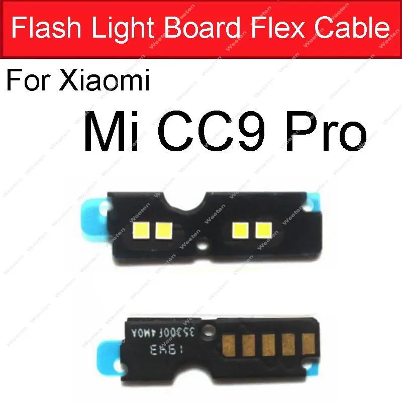 Фото Для Xiaomi Mi A2 6X 8 SE CC9 Note 10 Pro Mix 2 2s 3 Датчик фонарика Гибкий кабель Камера Вспышка Фонарик Лампа Ремонт платы №4