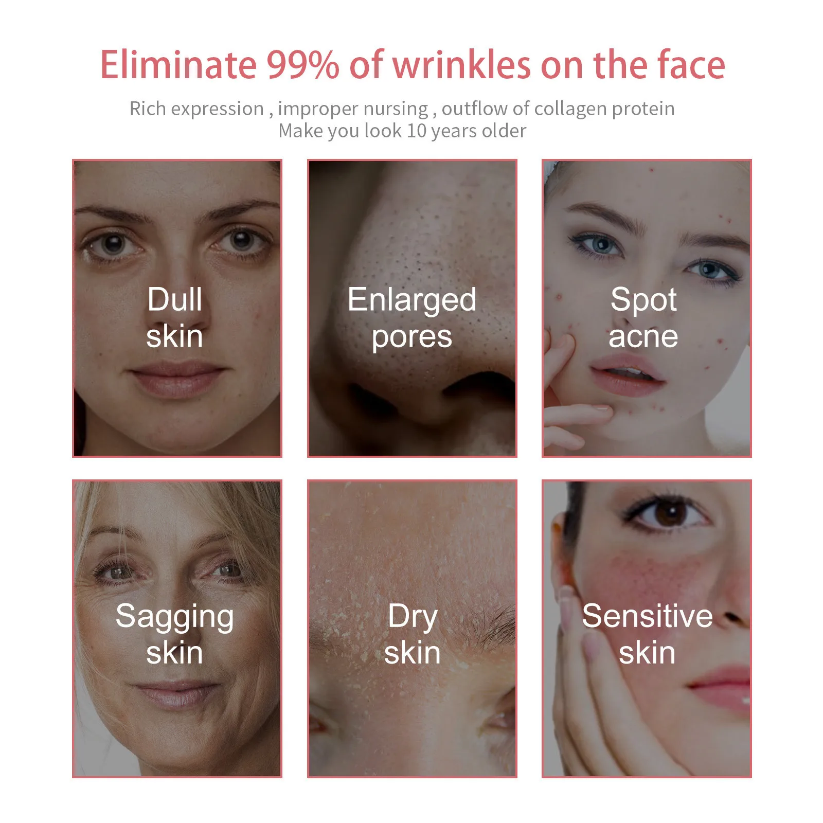 Коллагеновый Крем Для Лица W-Rinkle Removal - Увлажняющий Питательный Лифтинг Гладкие