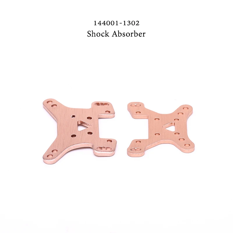 

WLtoys 144001 RC Car Spare Parts 4WD Metal Chassis 144001-1302 Front and rear Shock absorber board Shock frame 1/14