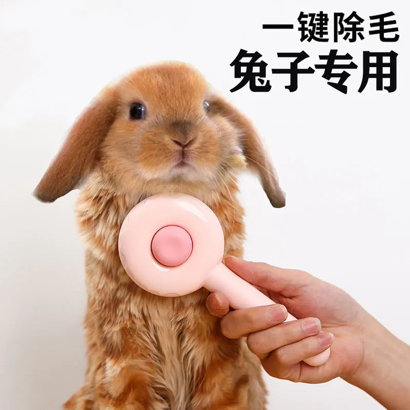 

Pet Hair Smooth Rabbit Small Pet Bath Special Comb Pet Rabbit Supplies Guinea Pig Chinchilla Cleaning Comb Massager