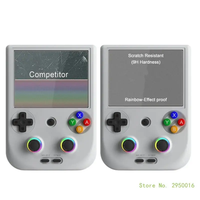 Защитная пленка для экрана игровой консоли RG406V из закаленного стекла геймпада