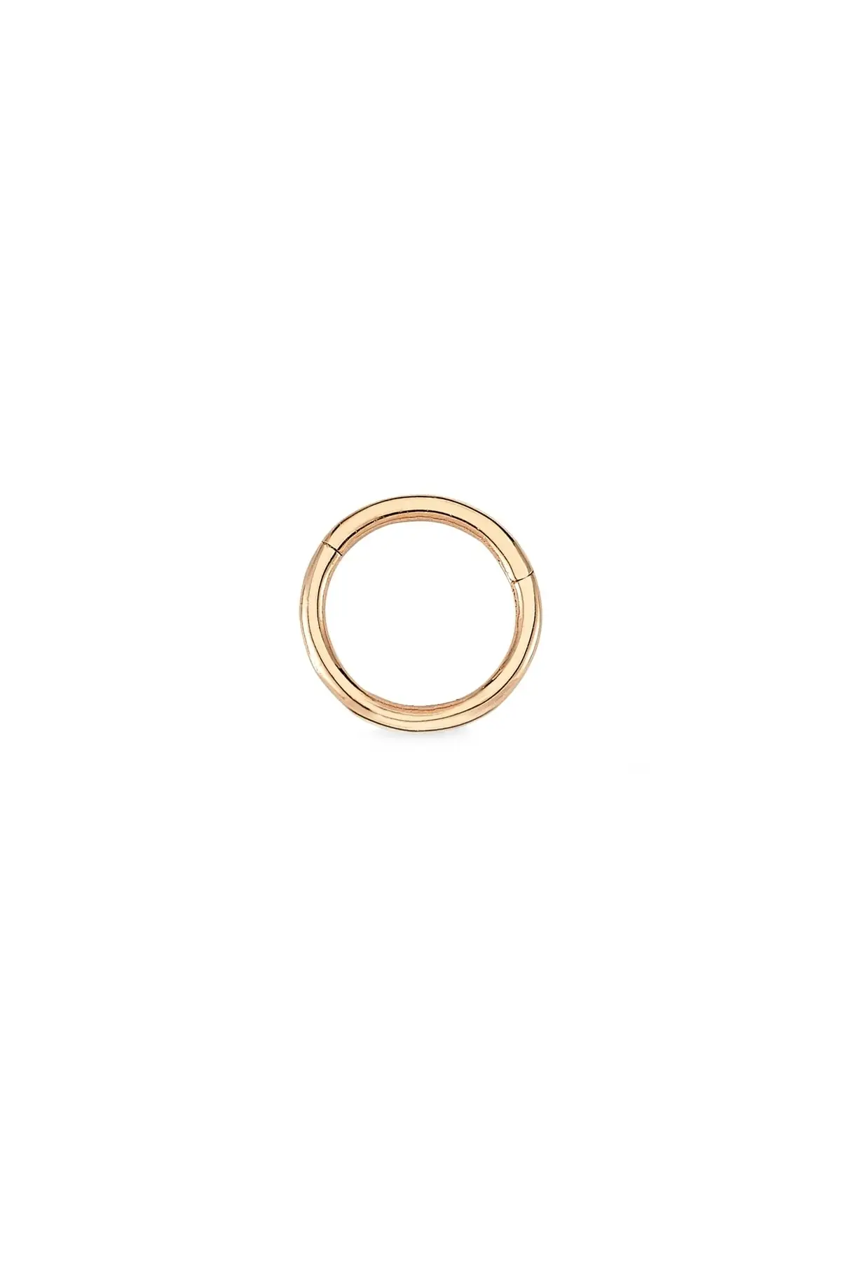 

Women's Rose Gold Simple Ring Tragus Piercing