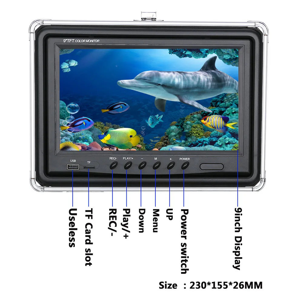 Видеорегистратор для подводной рыбалки камера обнаружения канализации труб и