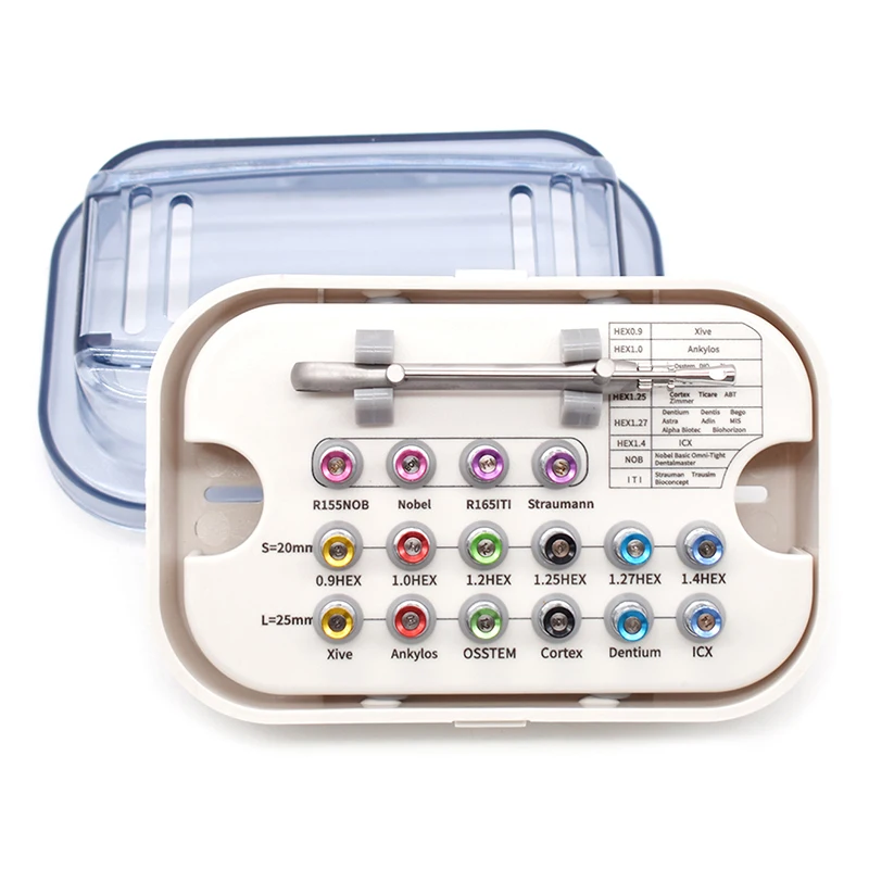 Стоматологический универсальный динамометрический ключ для имплантатов