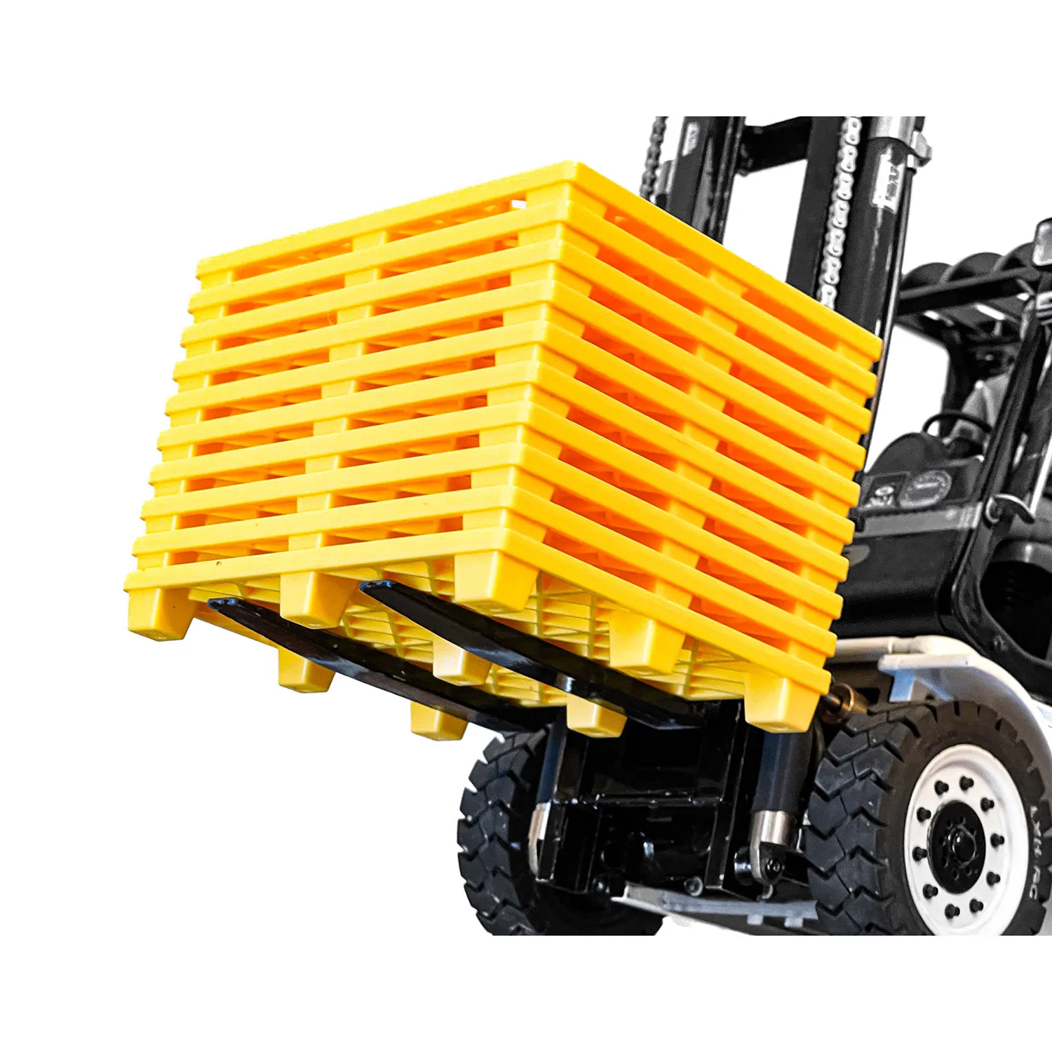 

Kabolite 10Pcs Plastic Pallets Spare Parts For 1/14 K970 Rc Excavator Lesu Tamiyay Forklift Trucks Model Th21533-SMT7