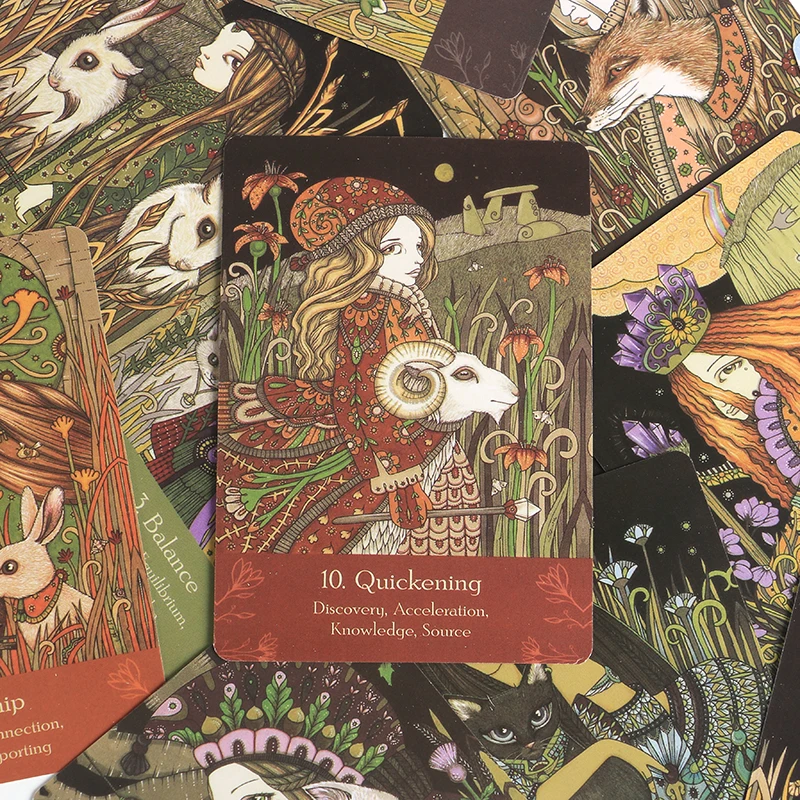 Универсальная колода для карт Tarot с изображением оракла таро настольная игра на