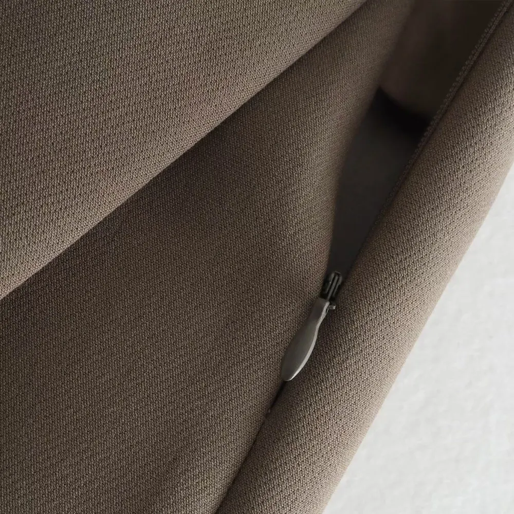 TRAF Women Fashion Pareo Style Shorts Skirts Vintage High Waist Side Zipper Female Skort Mujer summer Harajuku Casual Pants