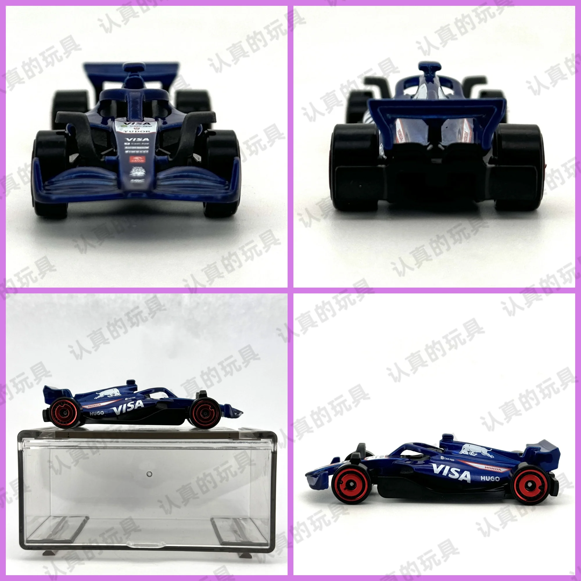 Игрушечный автомобиль Hot Wheels 1:64 Hotwheels Super Car Visa Cash App RB Formula One и More