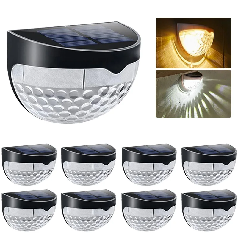 Светодиодный настенный светильник на солнечных батареях водонепроницаемый