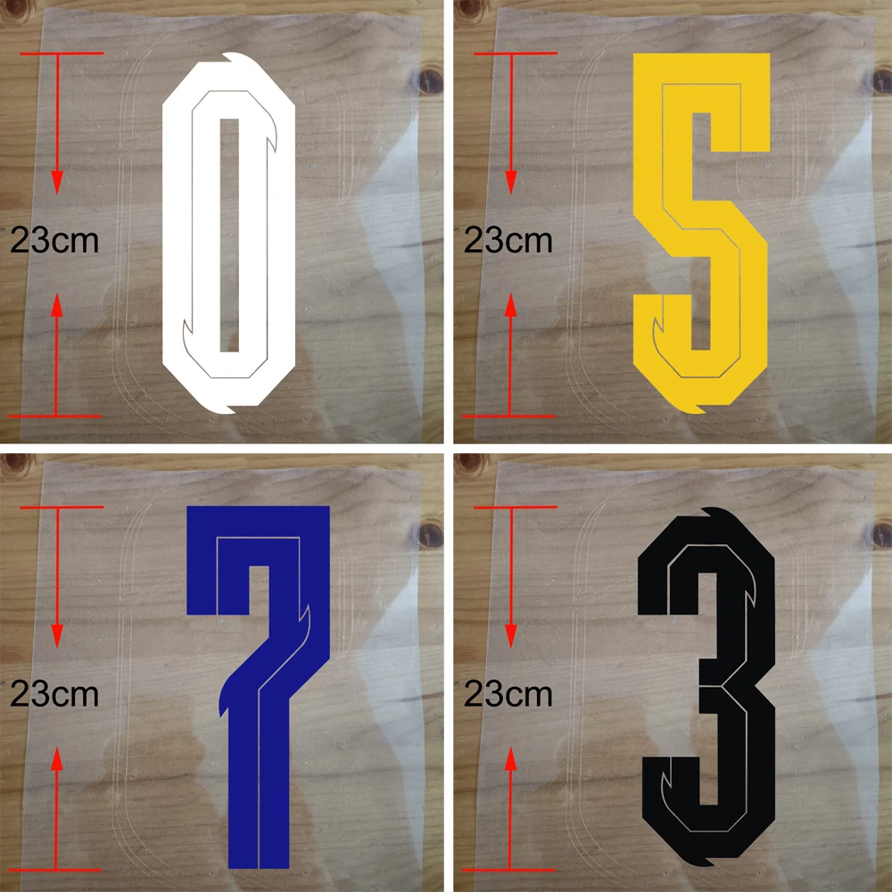 Цифровые нашивки для футбольной команды дома и выездной 24-25 по индивидуальному