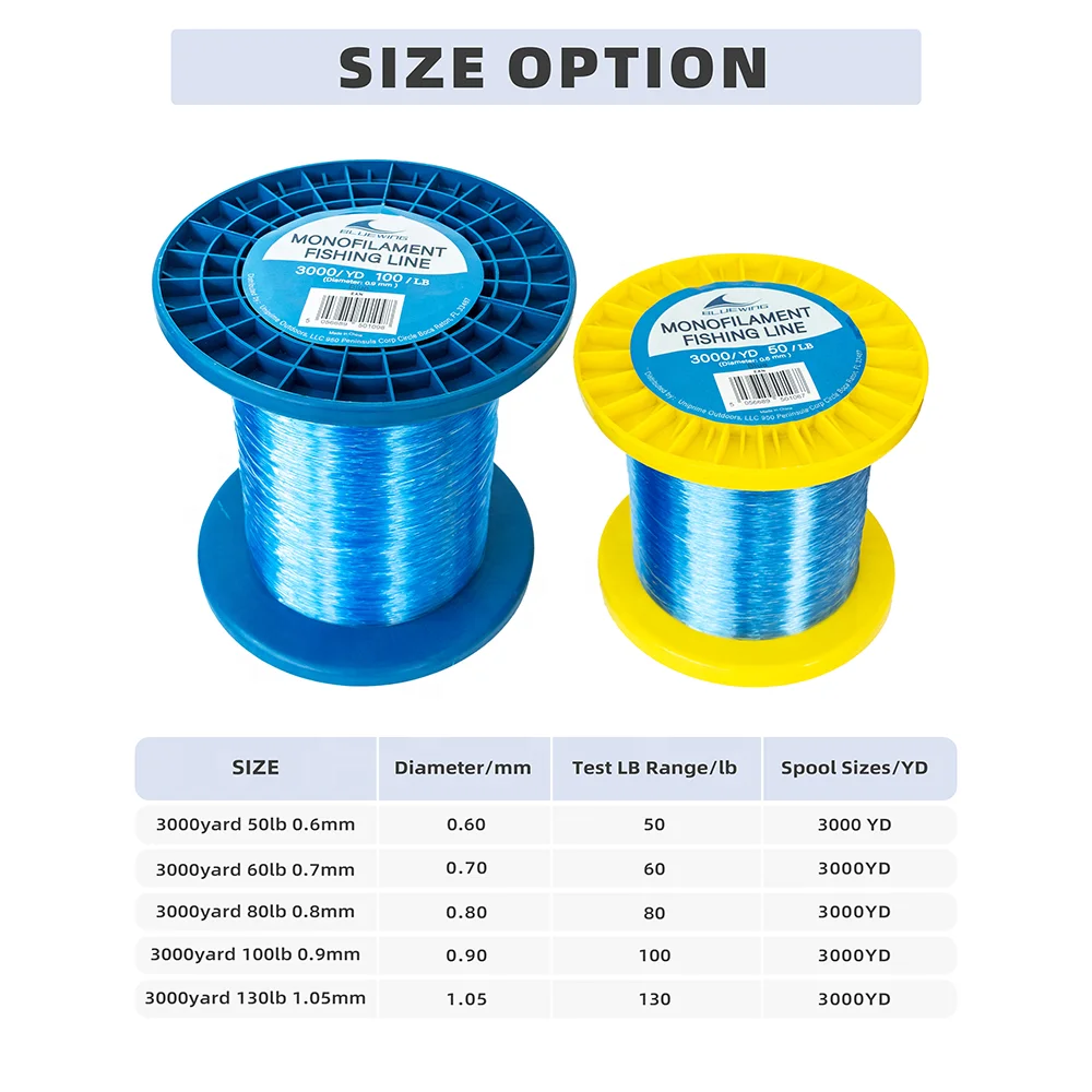 3000YD 50/60/80/100/130LB Lenza Da Pesca A Mosca DIY леска рыболовная веревка подвесная нейлоновая