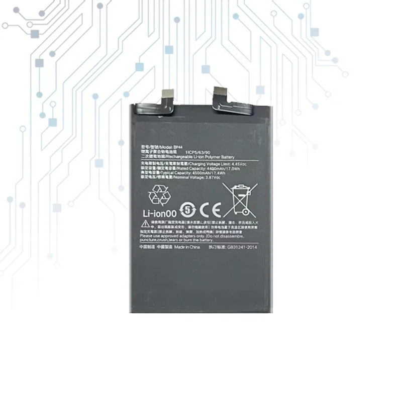 Сменный аккумулятор BP44 BP4E емкостью 4500 мАч для Xiaomi Civi 2 MIcivi 1S civi2