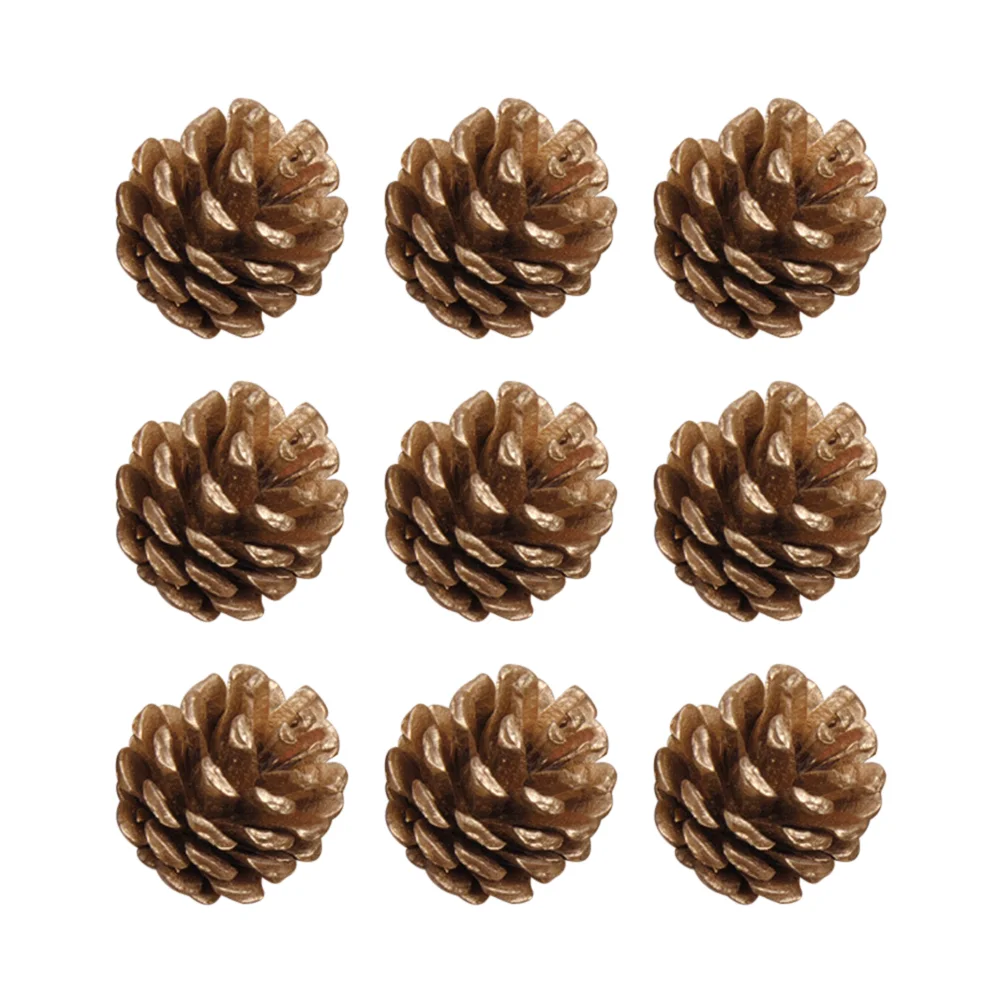 

Pine Cones Cone Ornaments Christmas Crafts Decorative Decoration Hanging Craft Party Autumn Decorations Diy Dried Fall Pinecones