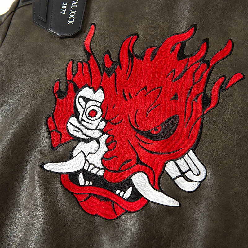 Мужской кожаный пиджак для косплея самурайского главного персонажа из игры в