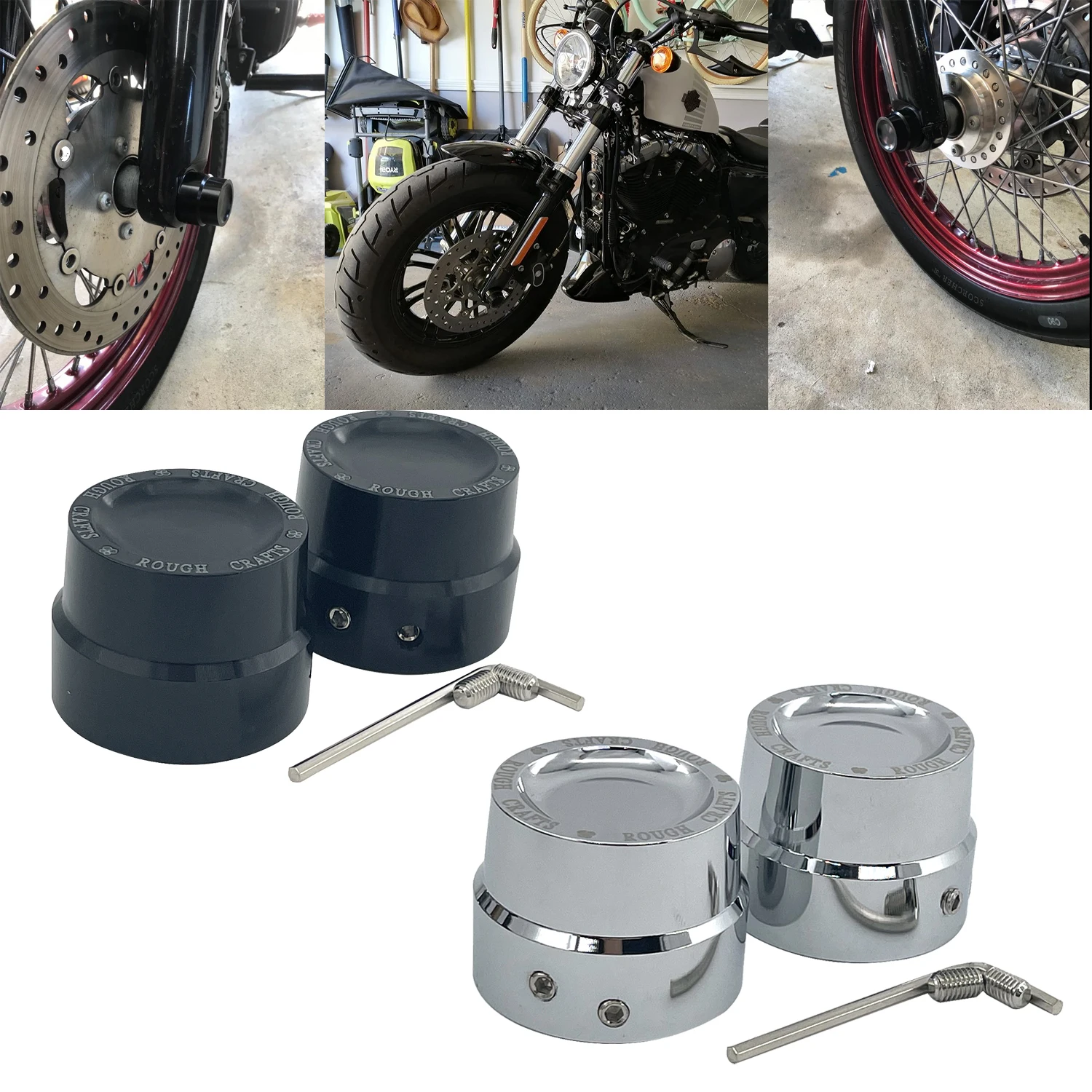 

Motorcycle 29mm Front Axle Nut Cap Cover For Harley Sportster Touring Dyna Softail VRSC Fat Bob Wide Glide