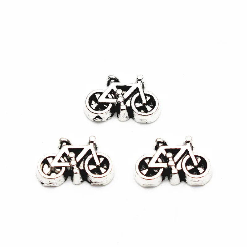 10 шт./лот металлические серебряные подвески для велосипеда подходят гостиной
