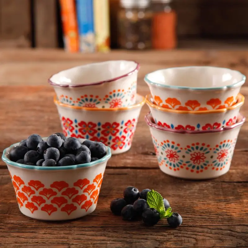 

Market Scalloped 7-Ounce Ramekins, Set of 6