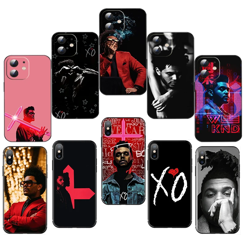 EF29 T-The Weeknd Soft Silicone Case for Xiaomi Mi F1 9T Pro A1 5X A2 Lite A3 CC9E 10T 11T 12Pro 12X Caver