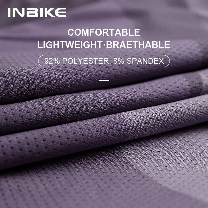 Мужской велосипедный комплект INBIKE дышащая велосипедная майка высокая