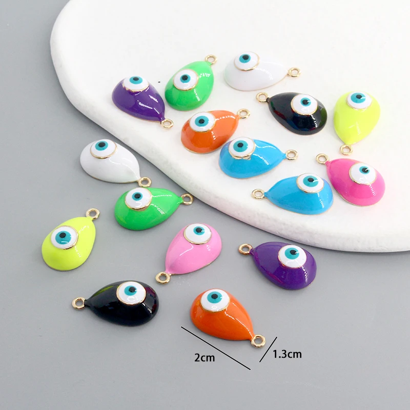 10 шт./упаковка подвески в виде капли воды