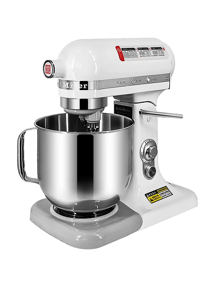 

Electric Chef Machine 7L Stainless Steel Flour Mixing Movement Commercial Kneader Home Mixer