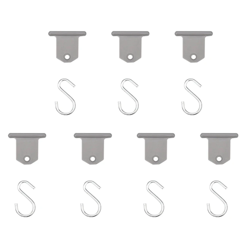 

7Pcs Camping Awning Hooks RV Awning Hangers Hooks RV Party Light Hangers for RV Caravan Camper
